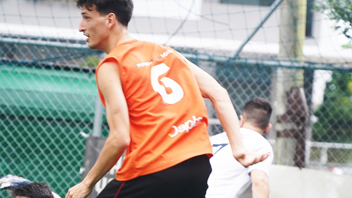 Players competing in a Miami soccer tournament